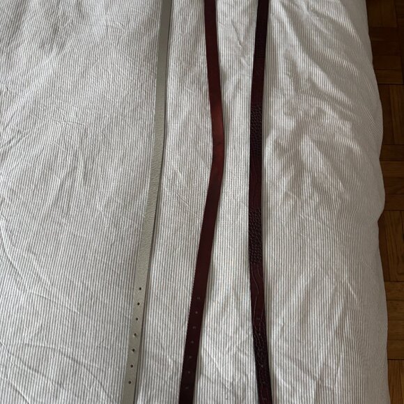 Nordstrom belts, black brown and silver (small) - Picture 2 of 4